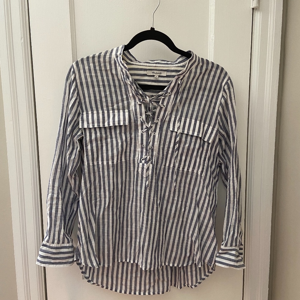 Madewell Striped Blouse